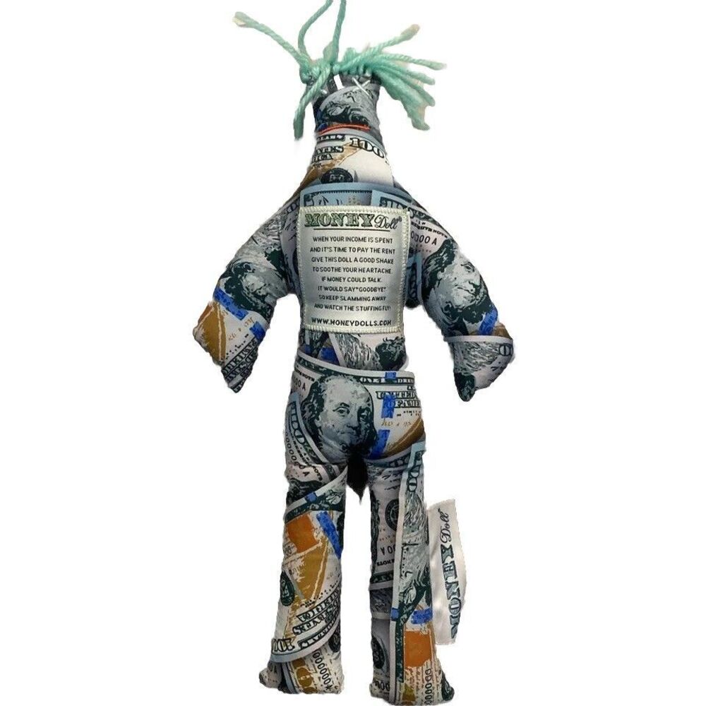 Money Doll Gag Gift Money Frustrations Dammit Doll